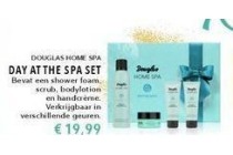 douglas home spa day at the spa set