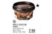 hamlet chocolade fondue