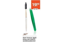 slant tweezer apple green