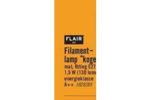 filamentlamp kogel