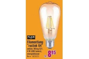 filamentlamp rustiek 64