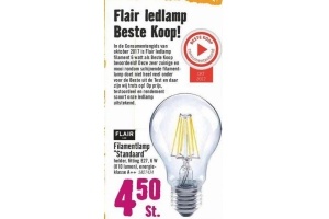 filamentlamp standaard