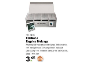 fairtrade engelse melange