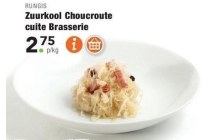 zuurkool choucroute cuite brasserie