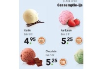 glace d or chocolade ijs