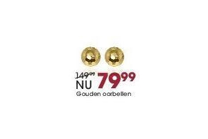 gouden oorbellen