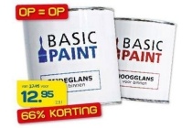 basic paint zijdeglans hoogglans voor binnen