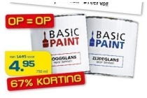 basic paint 750 ml