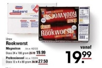 unox rookworst