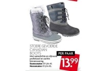 stoere gevoerde canadian boots
