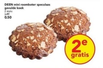 deen mini roomboter speculaas gevulde koek