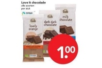love it chocolade