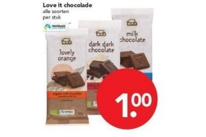 love it chocolade