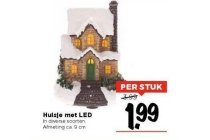 huisje met led