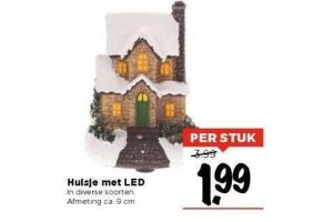 huisje met led