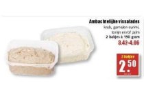 ambachtelijke vissalades