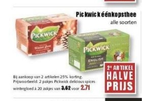 pickwick eenkopsthee