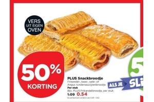 plus snackbroodje