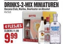 drinks to mix miniaturen