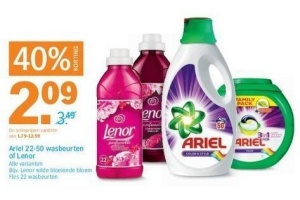 ariel 22 50 of lenor