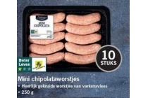 mini chipolaworstjes