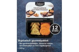 vegetarisch gourmetpakket