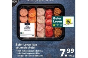 beter leven luxe gourmetschotel