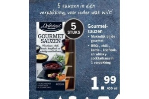 gourmet sauzen