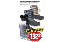 stoere gevoerde canadian boots