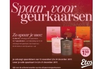 spaar voor geurkaarsen