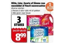 witte color zwarte of slimme reus wasmiddel