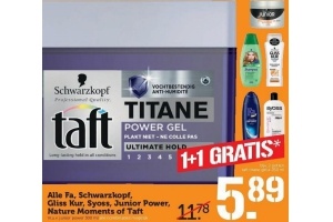 alle fa schwarzkopf gliss kur syoss junior power nature moments of taft