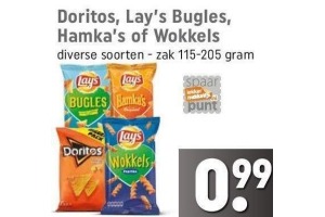 doritos lay s bugles hamka s of wokkels