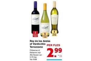 rey de los andes of verdicchio terrazzano