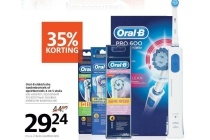 oral b elektrische tandenborstels of opzetborstels 4 en 5 stuks