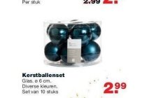 kerstballenset