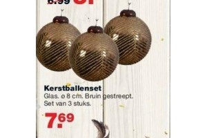 kerstballenset