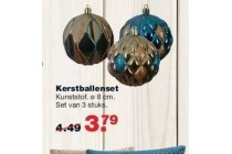 kerstballenset