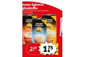 douwe egberts oploskoffie