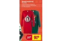 dames kersttrui