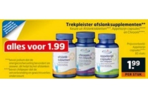 trekpleister afslanksupplementen