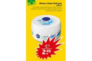 nivea creme soft pot