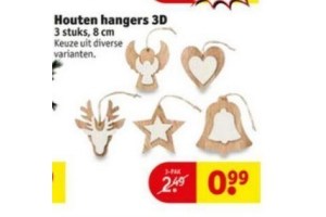 houten hanger 3d