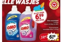 omo wasmiddel 2 8 liter