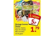 montange jeuness masker