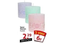 spaas kaarsen