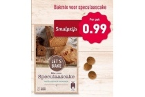 bakmix voor speculaascake