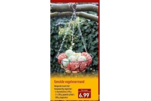 gevulde vogelvoermand