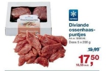 diviande ossenhaas puntjes