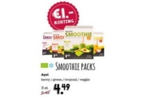 smoothie packs